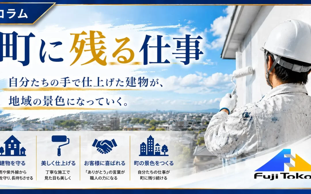 町に残る仕事