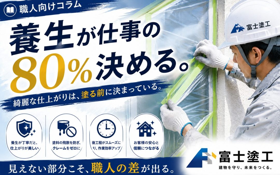 養生が仕事の80％を決める