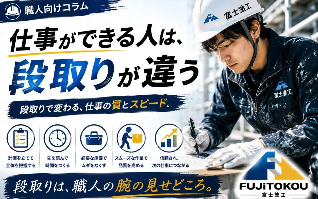 仕事ができる人は、段取りが違う