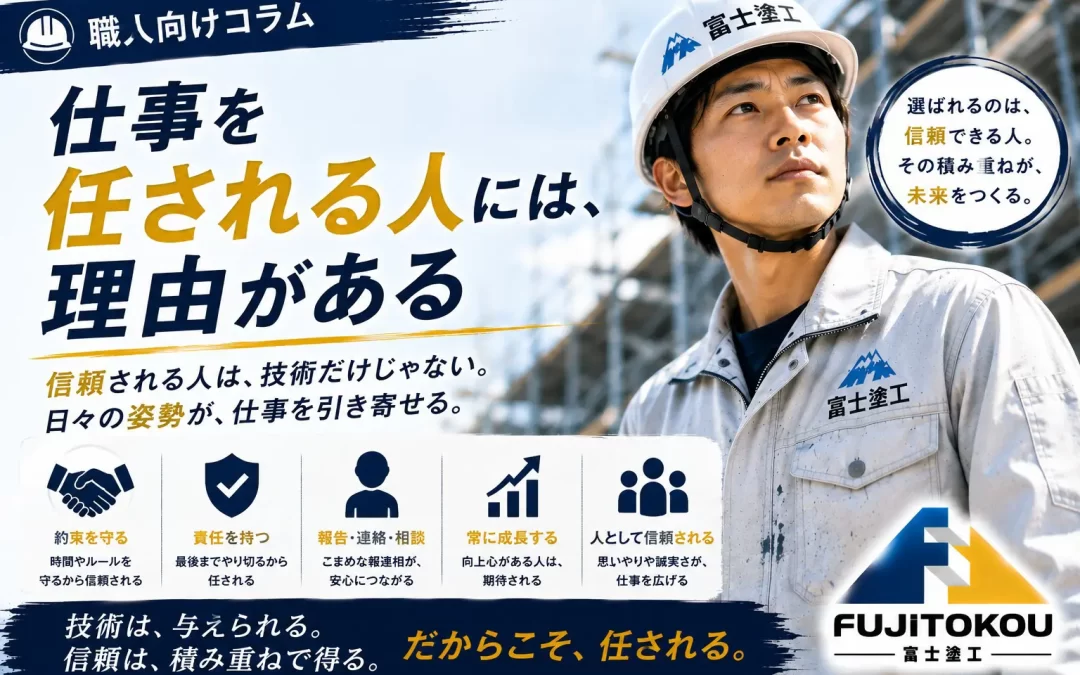 仕事を任される人には、理由がある